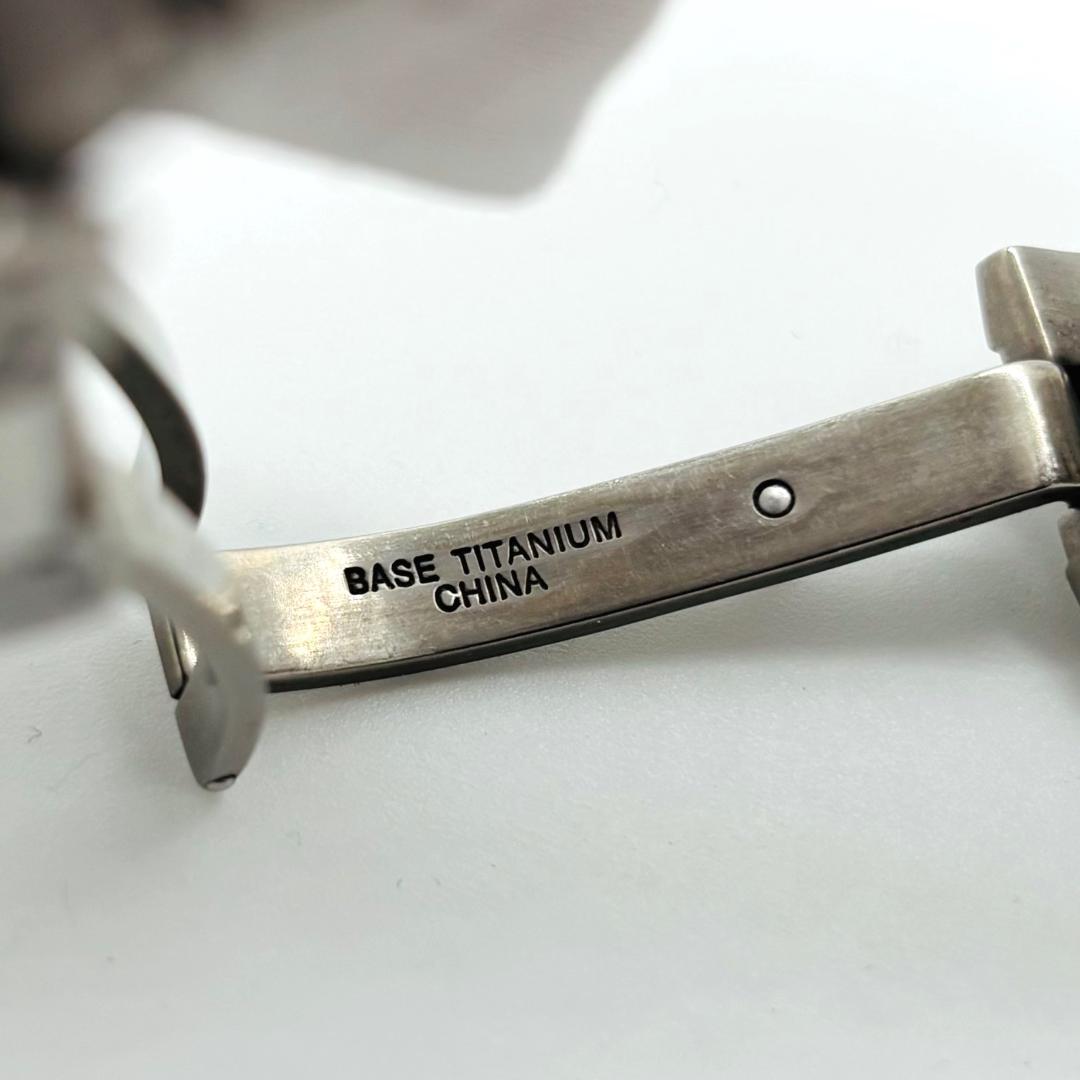 【動作良好】カシオ オシアナス チタニウム 電波時計 ソーラー充電 電波ソーラー