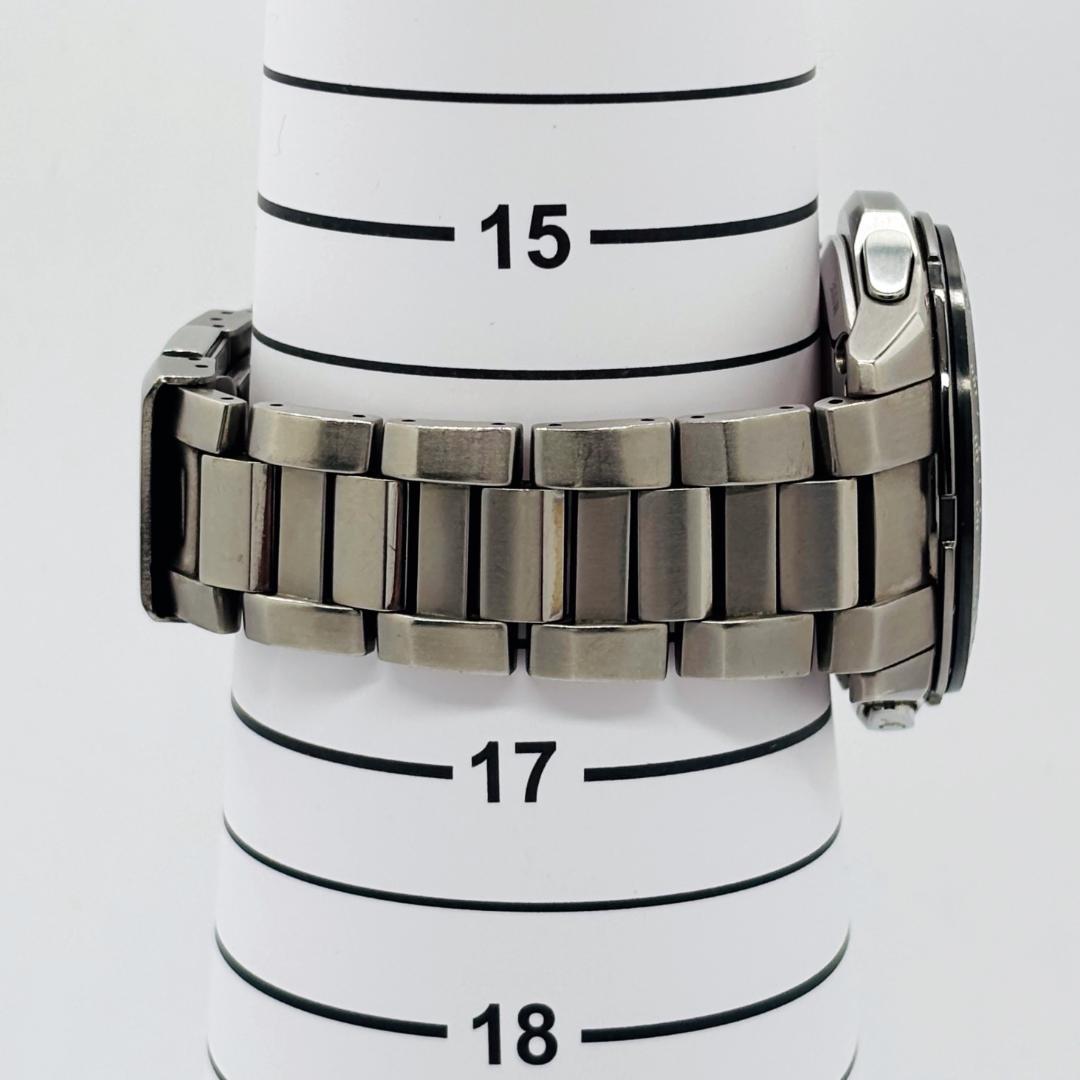 【動作良好】カシオ オシアナス チタニウム 電波時計 ソーラー充電 電波ソーラー