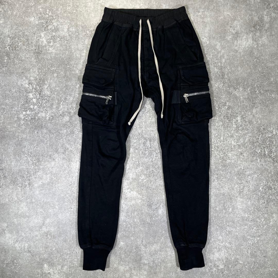 25SS Rick Owens マストドンカーゴ 44 黒　BA 国内正規品