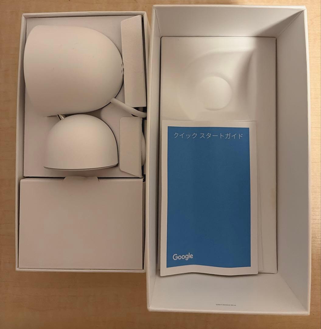 Google Nest Cam(屋内用/電源アダプター式)