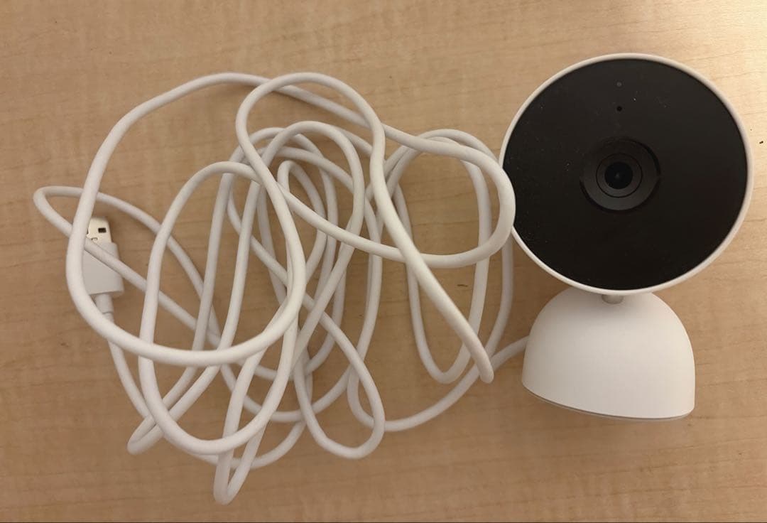 Google Nest Cam(屋内用/電源アダプター式)