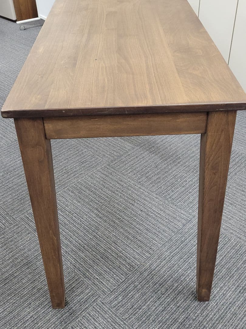 ichiyamaopex 木製 引き出し付きデスク ナチュラルブラウン