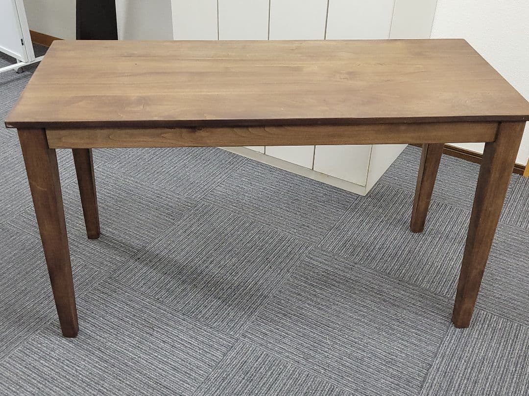 ichiyamaopex 木製 引き出し付きデスク ナチュラルブラウン