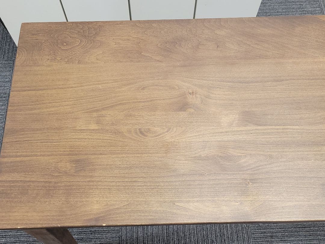 ichiyamaopex 木製 引き出し付きデスク ナチュラルブラウン