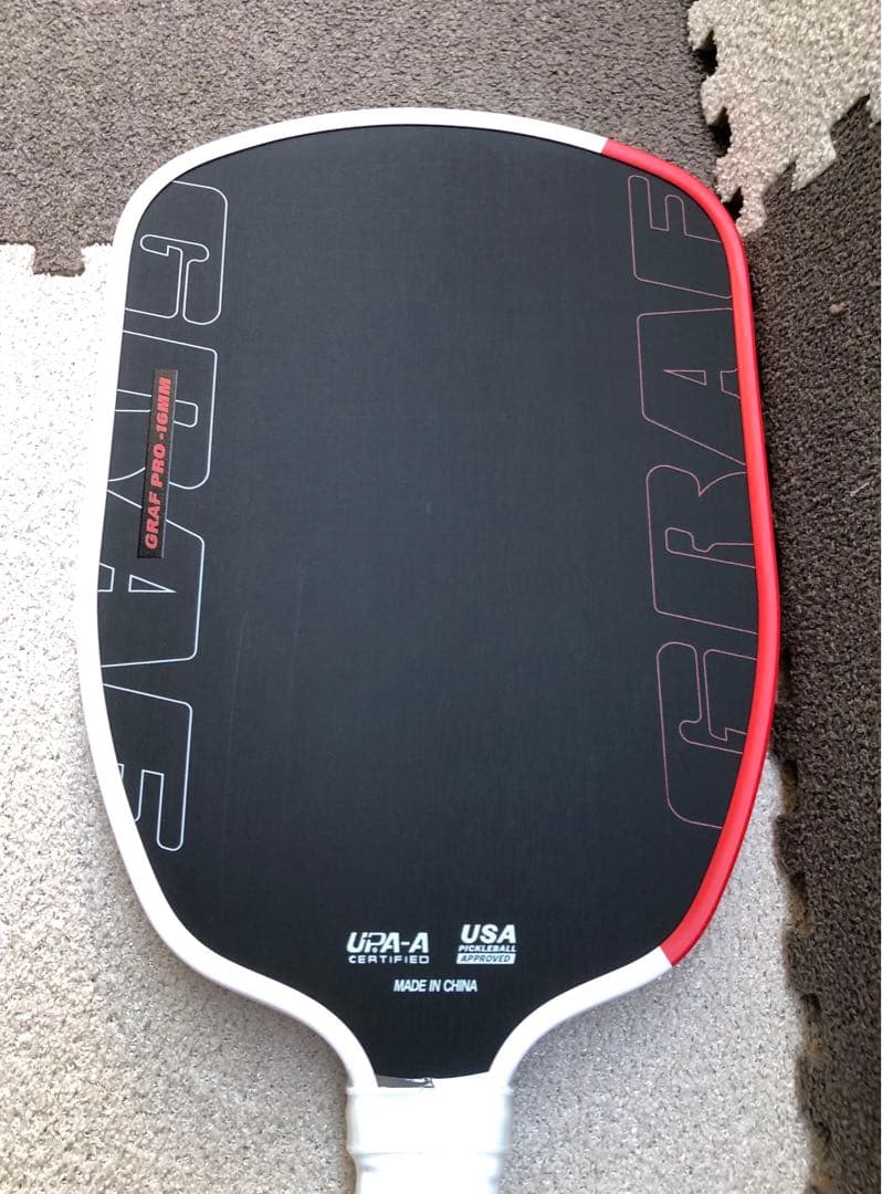 新品‼︎ GRAF PRO 16mm ピックルボール パドル 218g