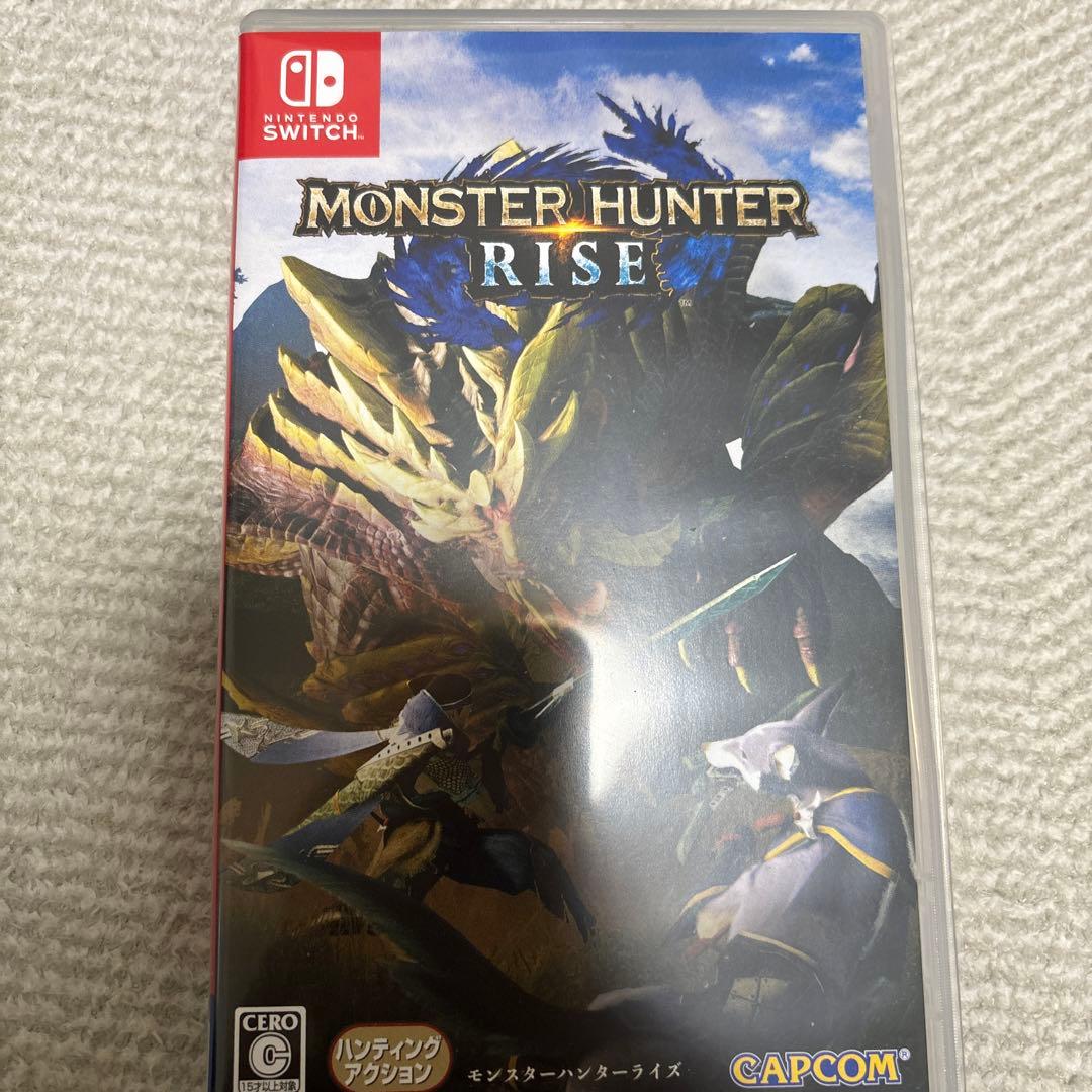 Nintendo Switch Lite 本体 充電器　モンスターハンターライズ