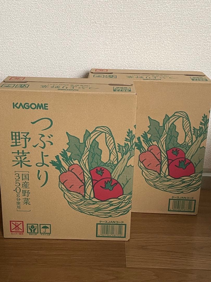 カゴメ つぶより野菜 2ケース