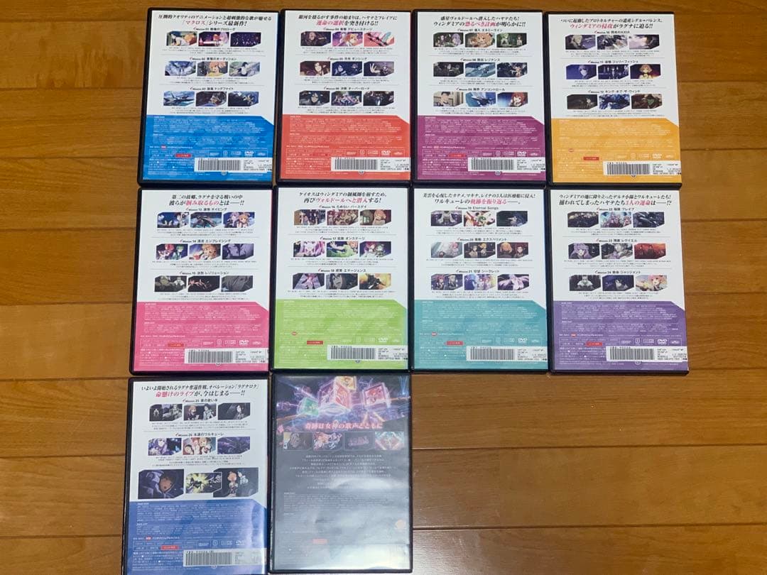 【送料無料】マクロスデルタ TVシリーズ&劇場版 DVD 10点セット