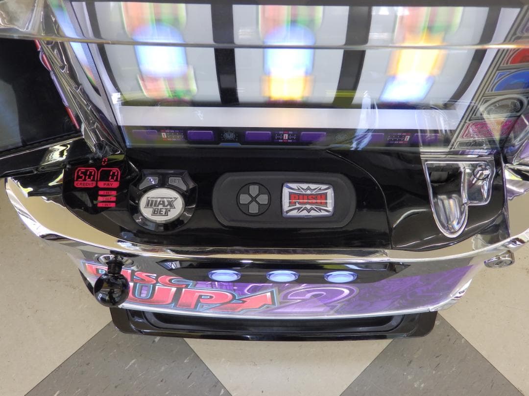 送料込 パチスロ実機 S ディスクアップ 2 ZF 不要機