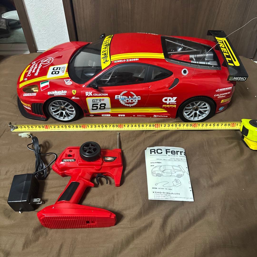 【動作問題無し中古】RC フェラーリF430GT 1/7スケールラジコン