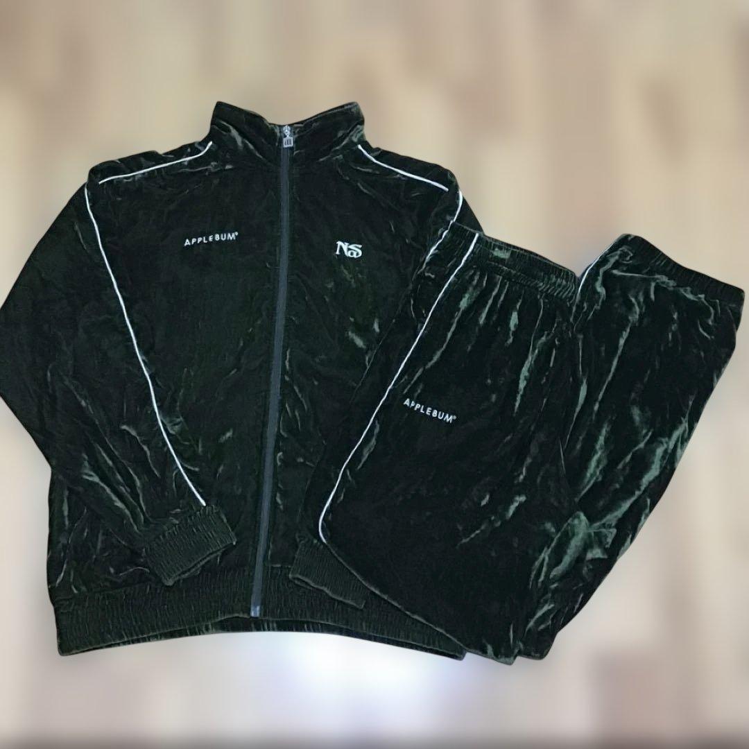 ★*★様 【APLLEBUM × Nas 】Velour Tracksuit S
