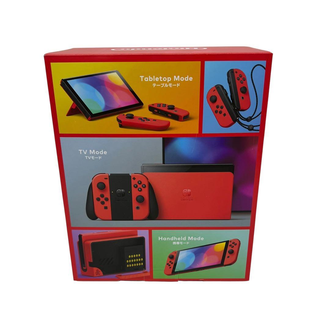☆□【未使用】　Nintendo　Switch 有機EL マリオレッド ゲーム機
