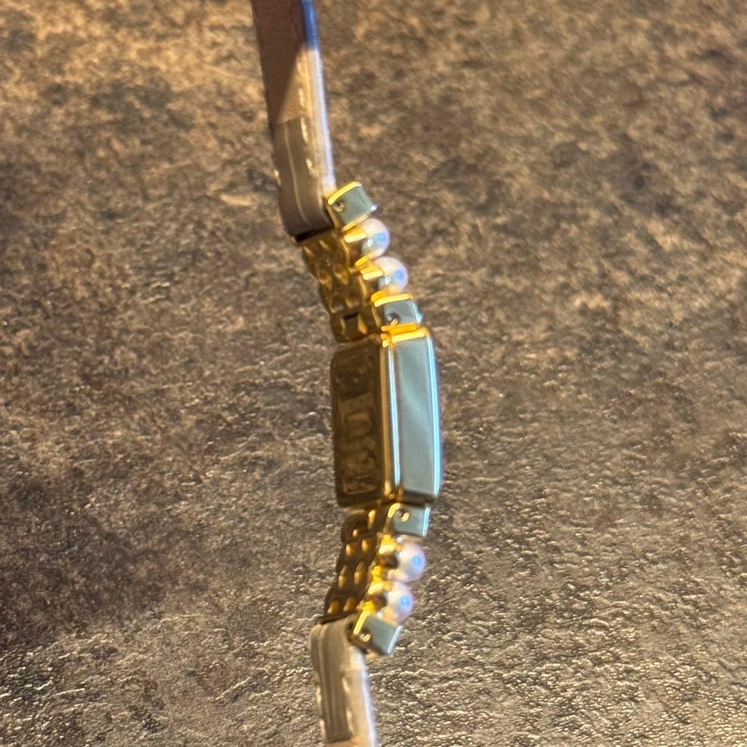 専用MIKIMOTO ミキモト ダイヤモンド腕時計 変えベルト2本付