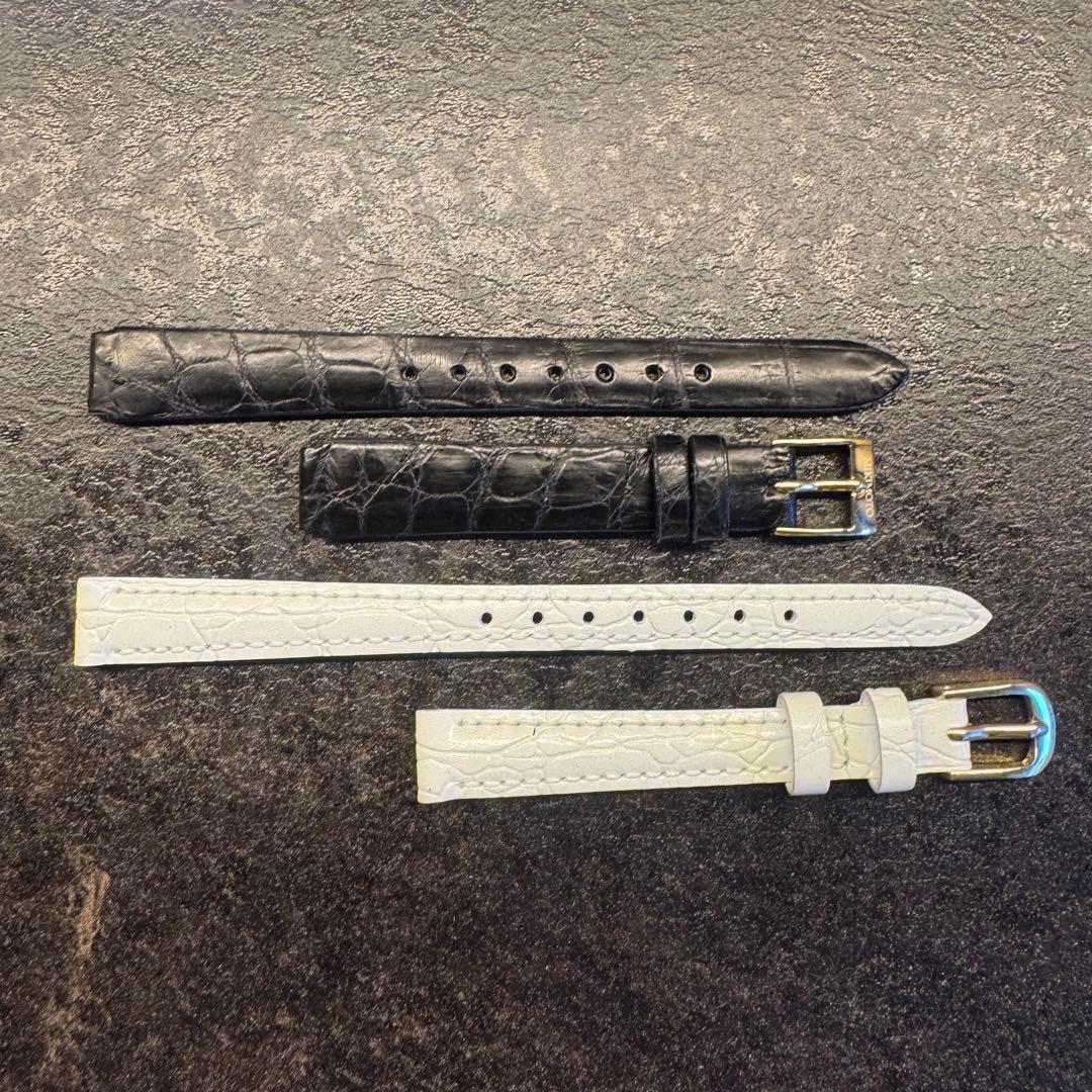 専用MIKIMOTO ミキモト ダイヤモンド腕時計 変えベルト2本付