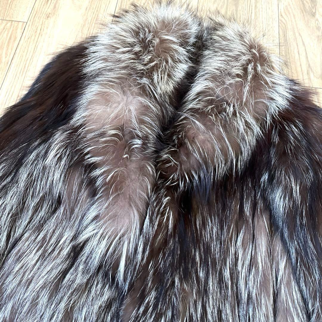 【極美品】金サガ SAGA FURSフォックス ファーコート ゴージャス