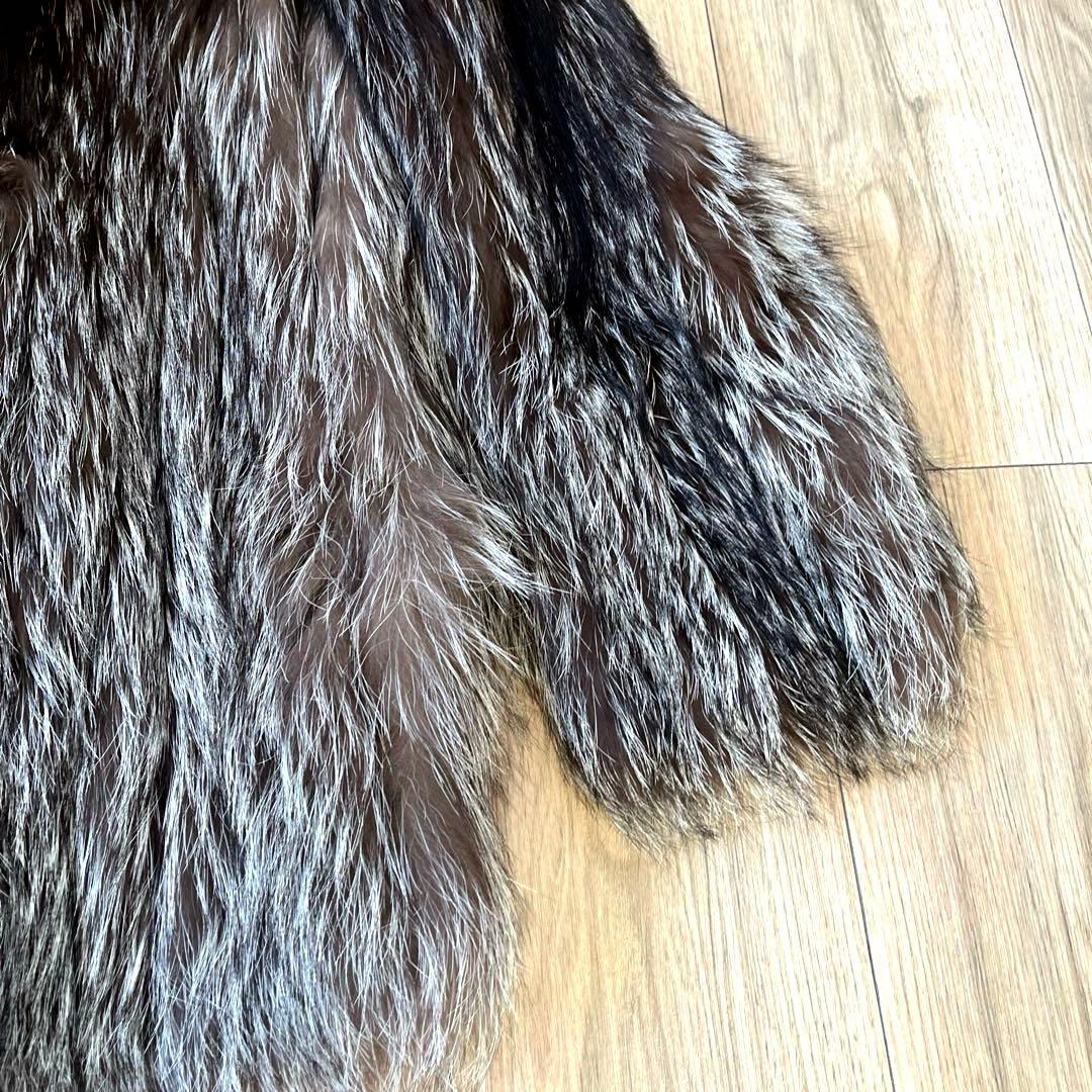【極美品】金サガ SAGA FURSフォックス ファーコート ゴージャス