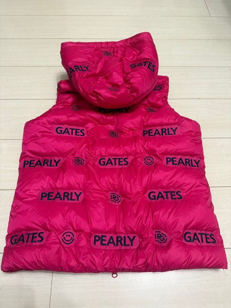 パーリーゲイツ◾️エアダウンベスト◾️ピンク