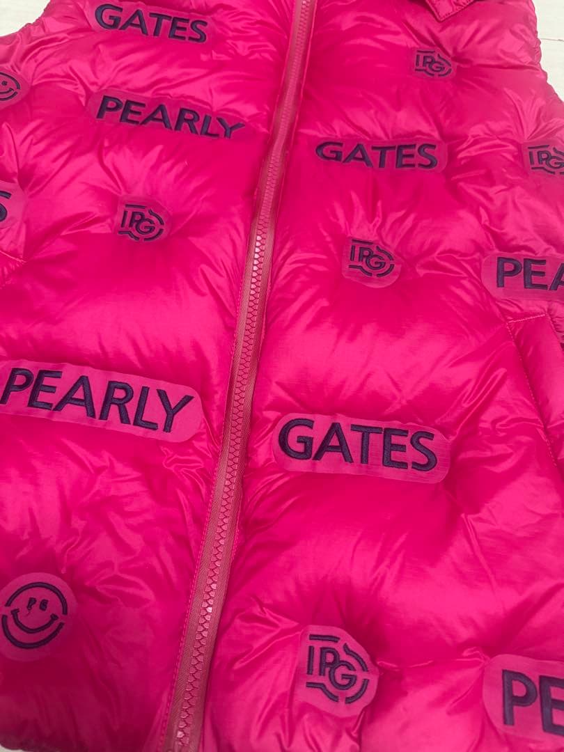 パーリーゲイツ◾️エアダウンベスト◾️ピンク