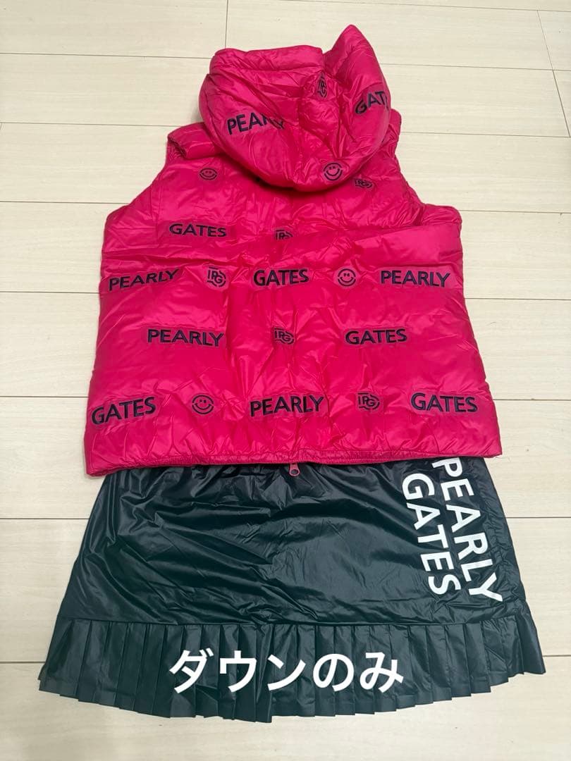 パーリーゲイツ◾️エアダウンベスト◾️ピンク