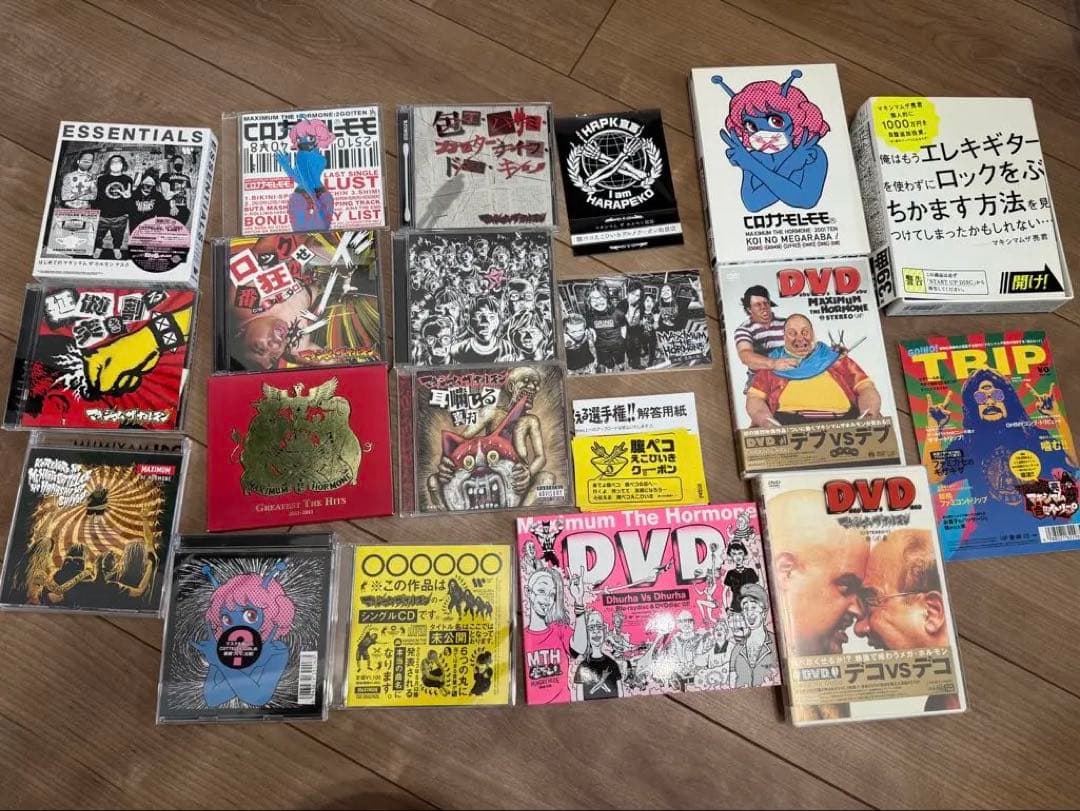 【サンキューロック価格】ホルモンまとめ売りセット（CD・DVD・プレイヤー付き）