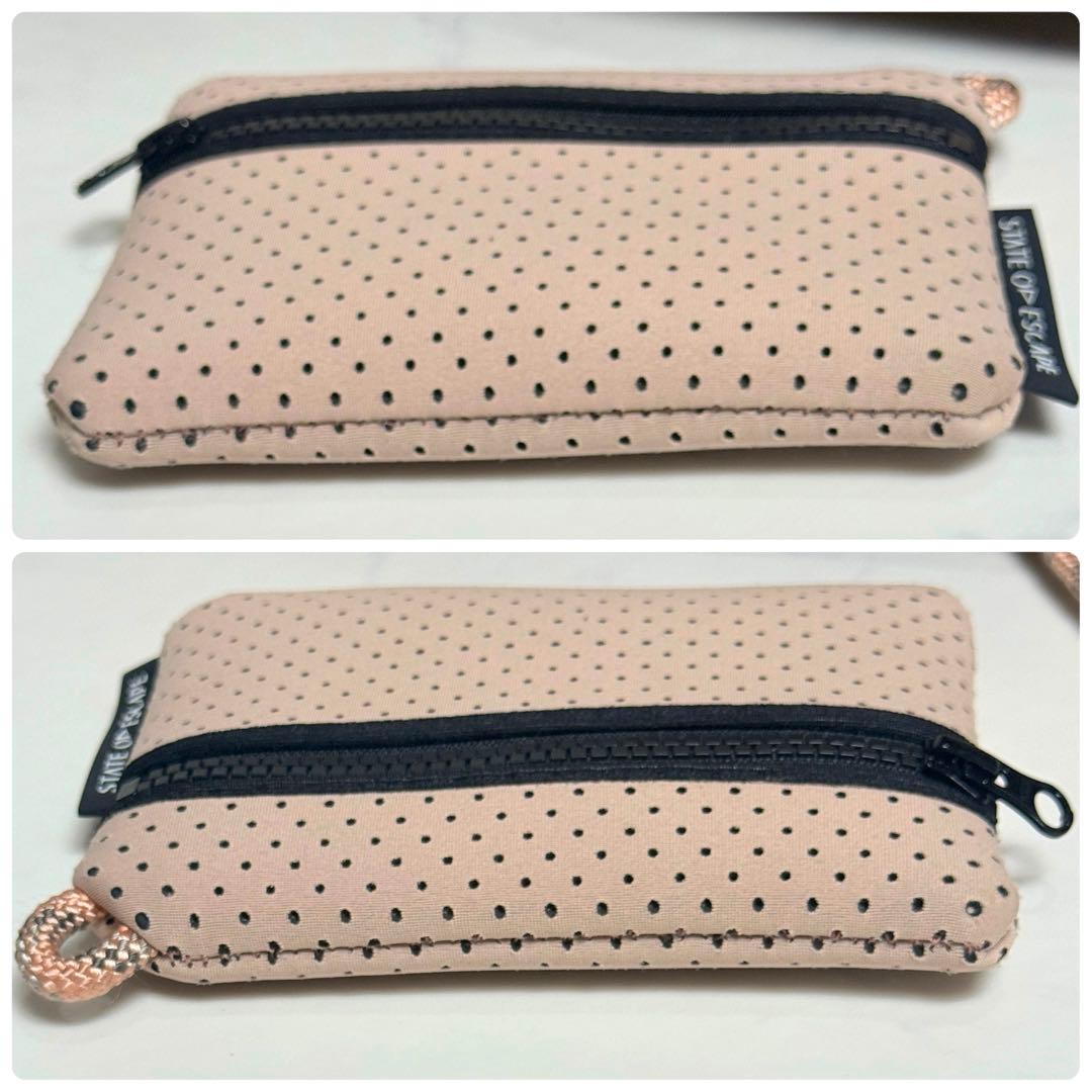 極美品✨ STATE OF ESCAPE トートバッグ ブラッシュ　　ピンク 大