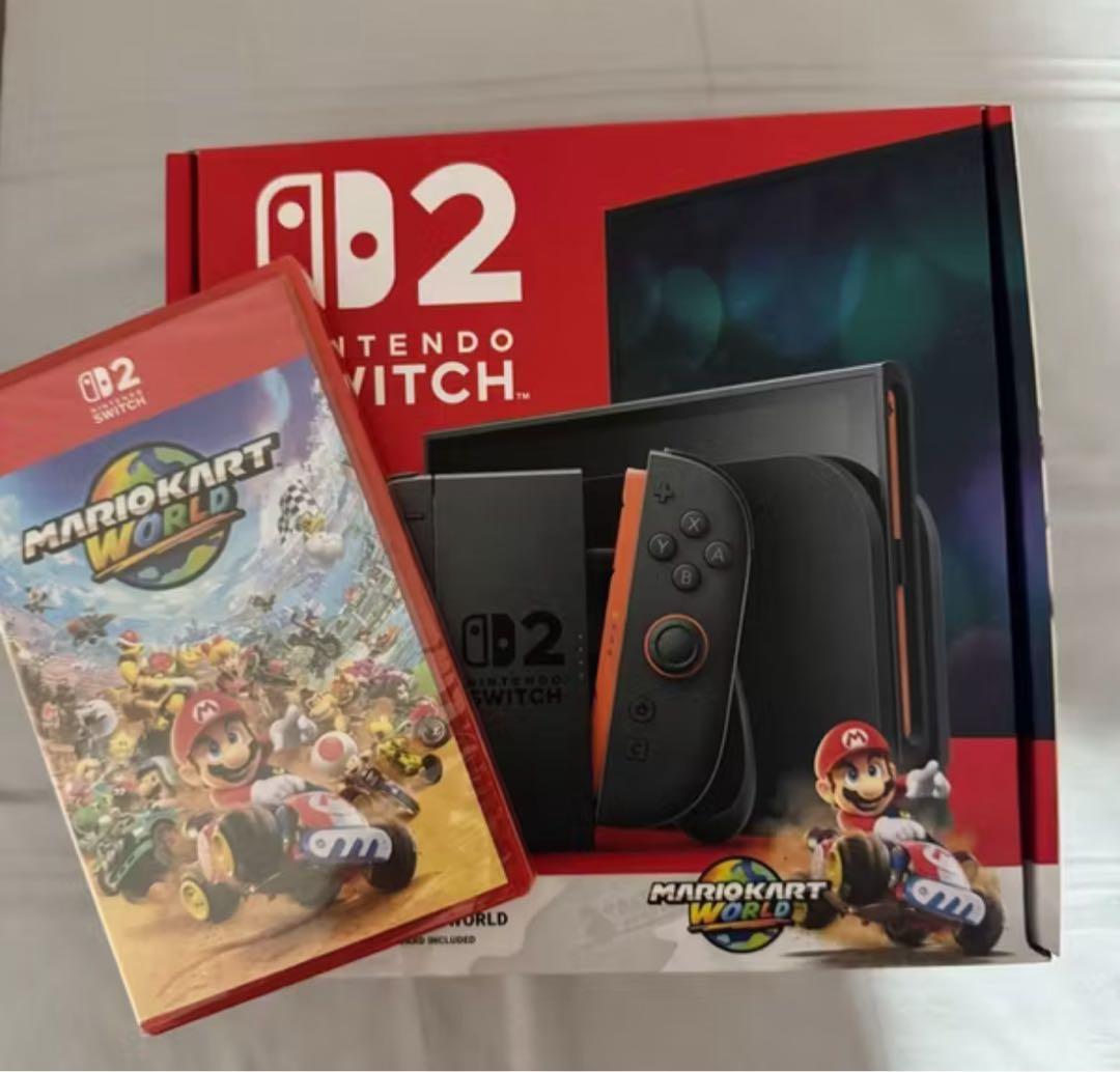 任天堂 Switch 2 + Mario Kart World 多言語 海外版