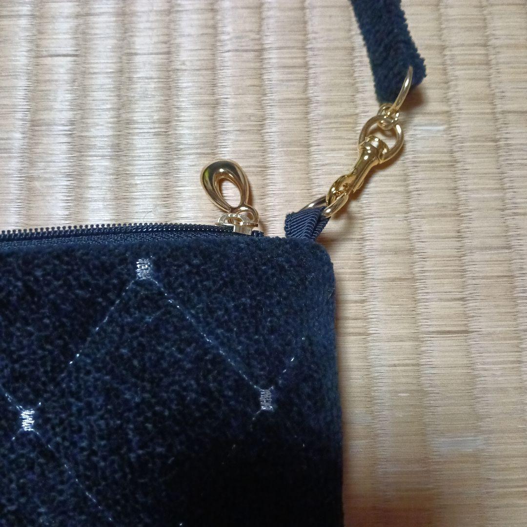 FEILER 黒 ショルダーバッグ キルティング