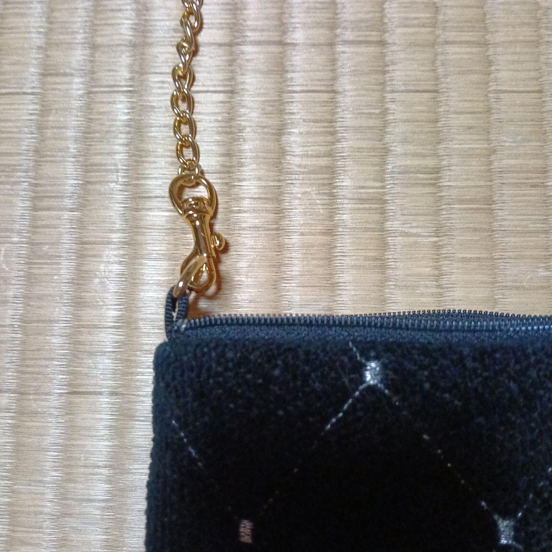 FEILER 黒 ショルダーバッグ キルティング