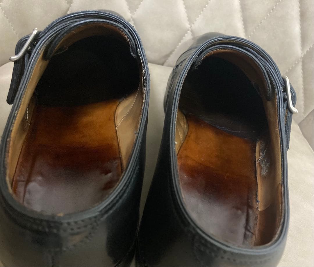 景*村様 JOHN LOBB ジョンロブ　ダブルモンク 黒　25cm相当