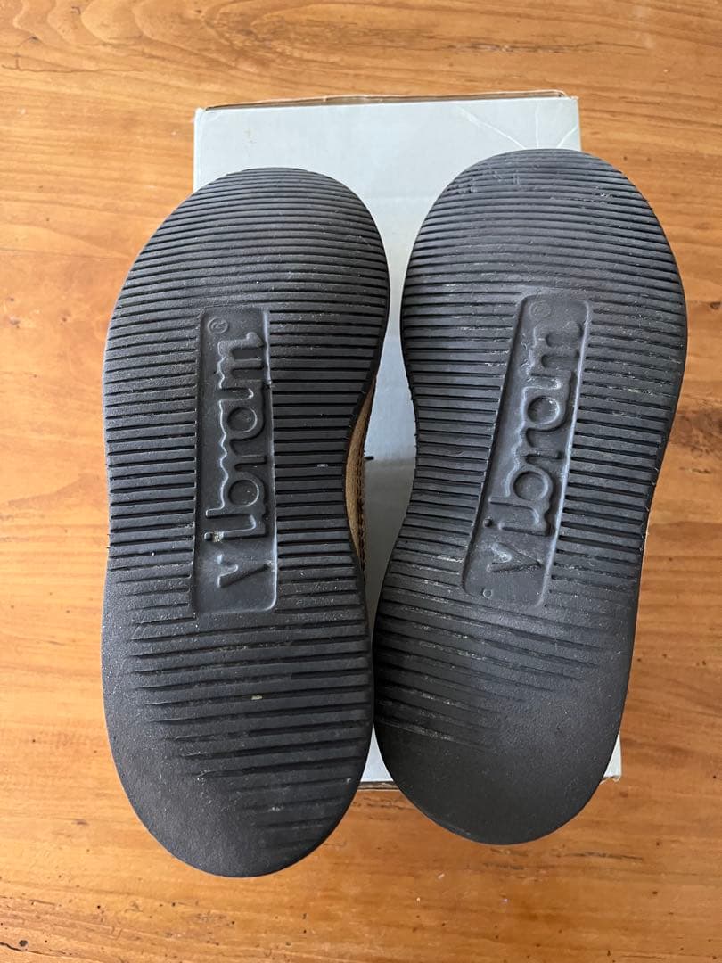 Russell Moccasin ベージュ チャッカ 7E ビブラム 箱付 替紐