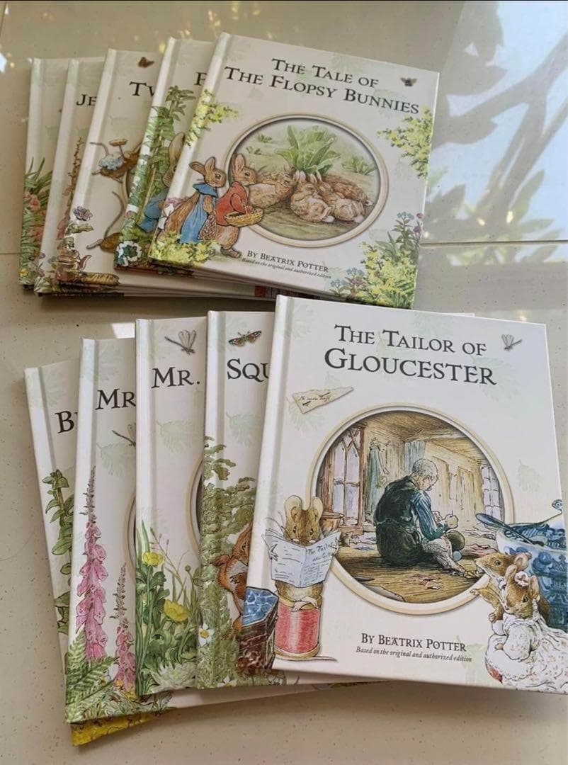 英絵本ハードカバーThe Peter Rabbit Library 10冊セット