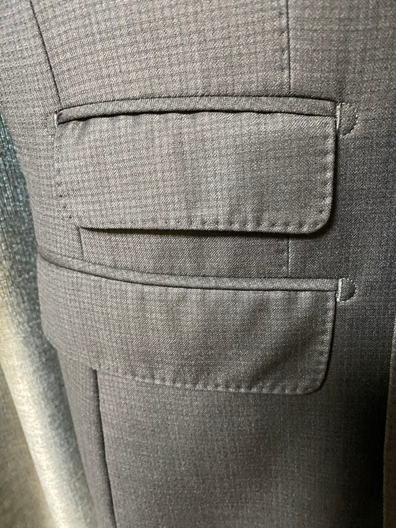 定価22万円【極美品】エルメネジルドゼニア AMFフルステッチ シングルブレスト