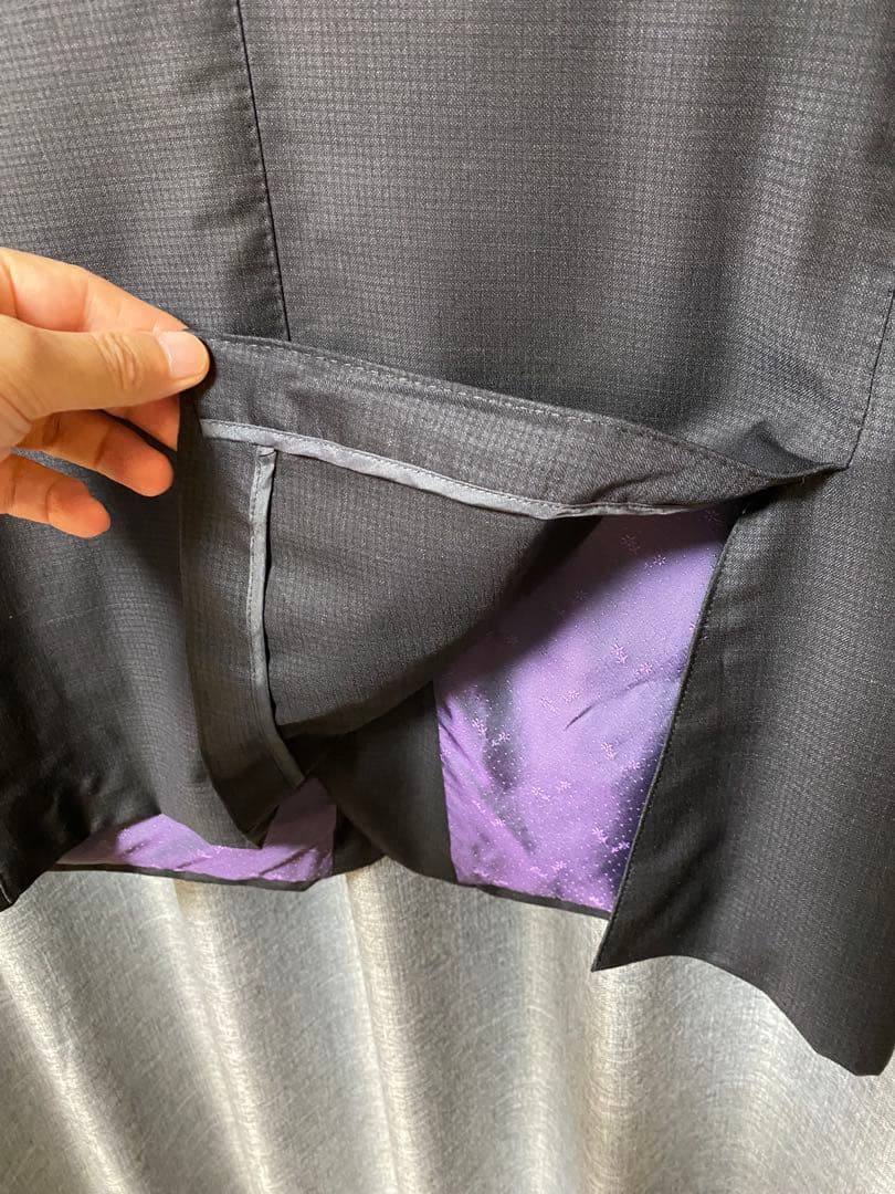 定価22万円【極美品】エルメネジルドゼニア AMFフルステッチ シングルブレスト