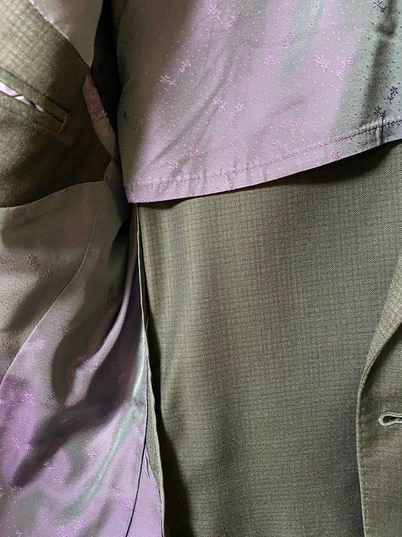 定価22万円【極美品】エルメネジルドゼニア AMFフルステッチ シングルブレスト