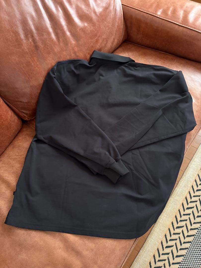 お値下げ‼️ダイワピア39 黒 長袖ポロシャツ ビックポケット付き