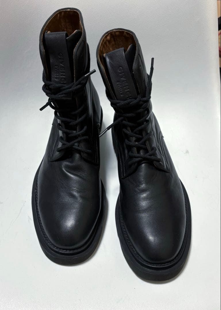 美品Givenchy レースアップ　コンバットブーツサイズ　8