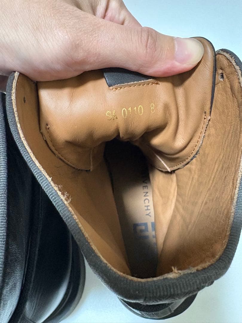 美品Givenchy レースアップ　コンバットブーツサイズ　8