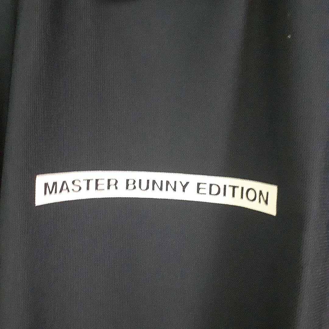 マスターバニーエディション メンズ　モックネックシャツ Mサイズ　ネイビー 美品