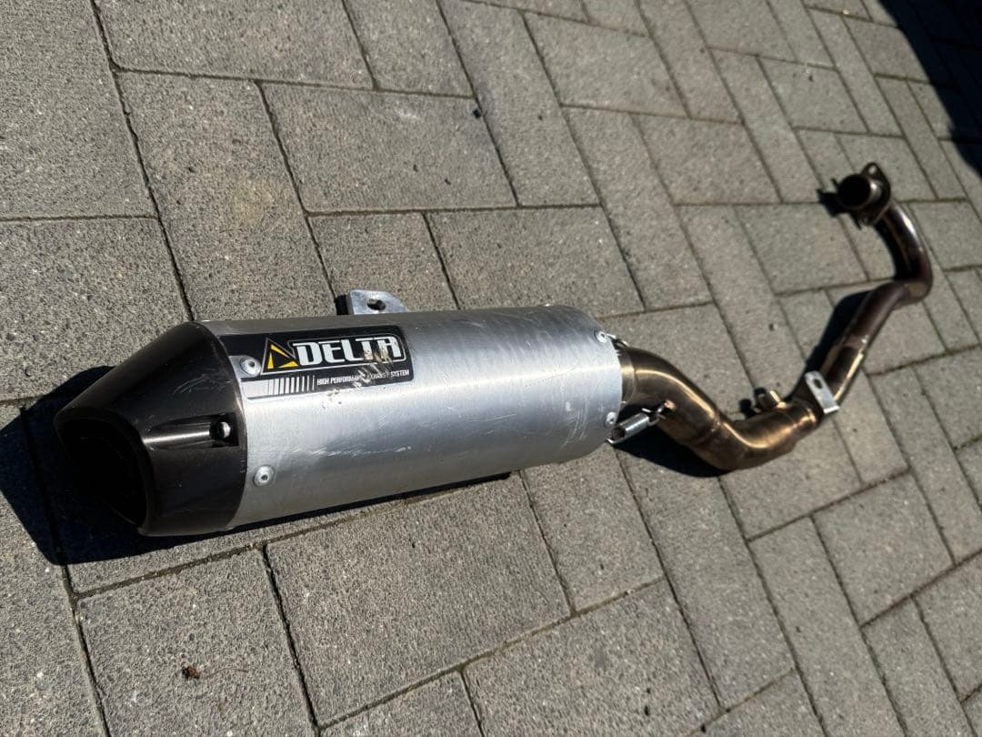 デルタバレル4 KLX125 フルエキ