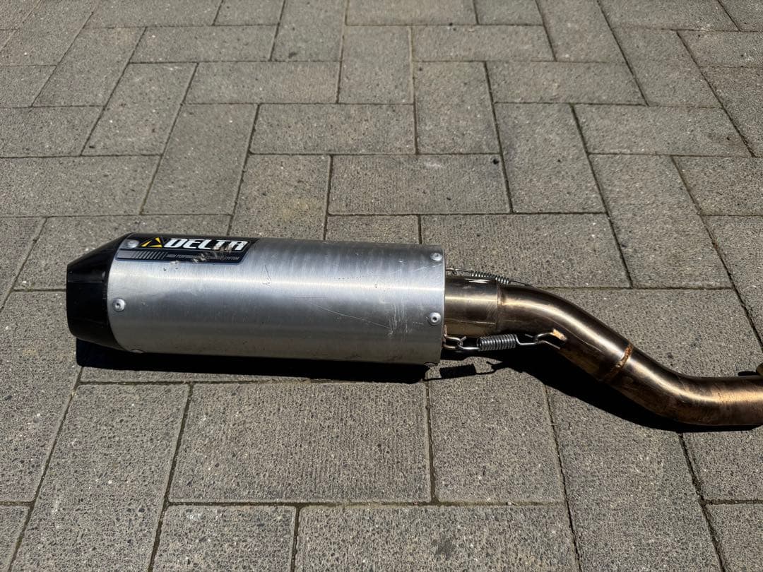 デルタバレル4 KLX125 フルエキ