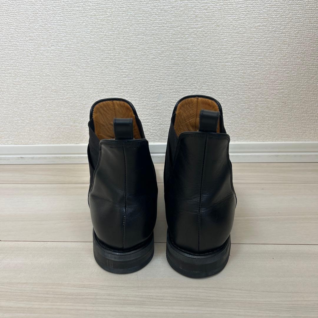 paraboot サイドゴアブーツ ブラック フランス製 パラブーツ 6.5