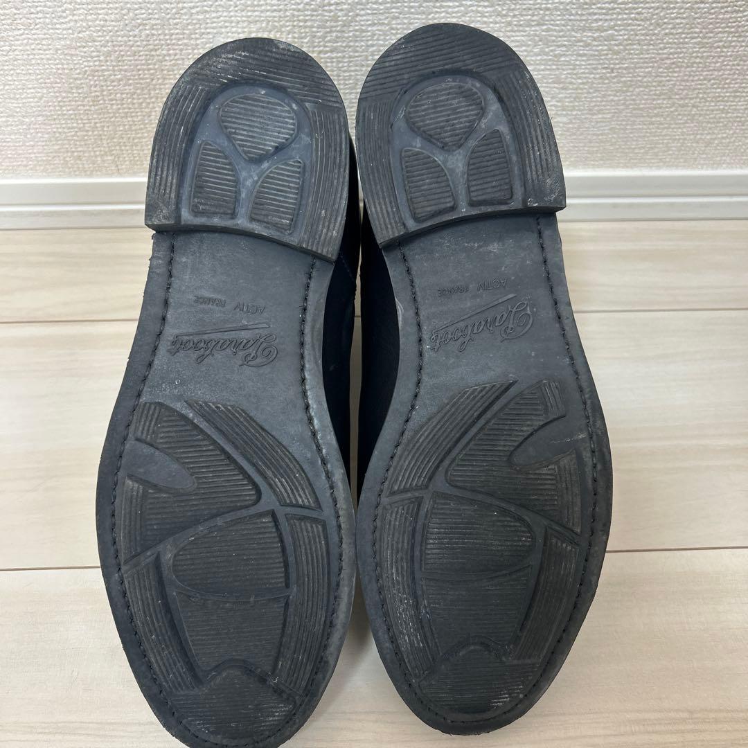 paraboot サイドゴアブーツ ブラック フランス製 パラブーツ 6.5