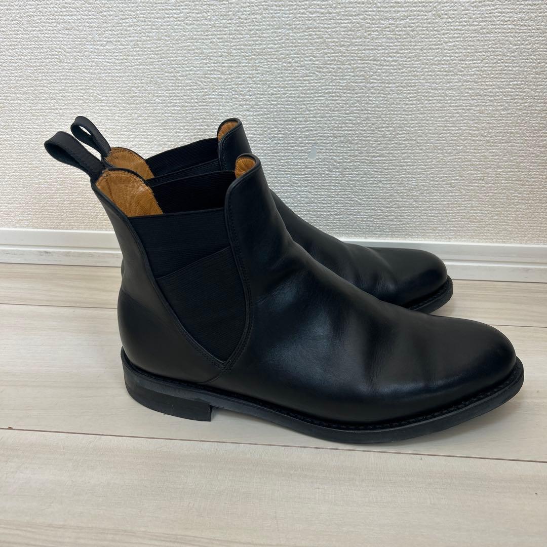 paraboot サイドゴアブーツ ブラック フランス製 パラブーツ 6.5