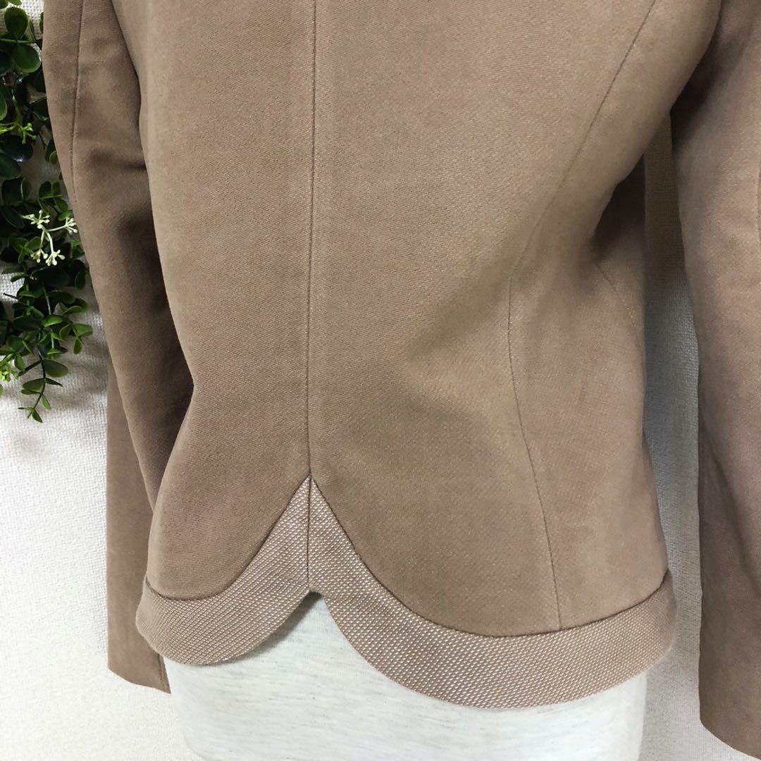 エンポリオアルマーニジーンズノーカラー ジャケットブルゾン