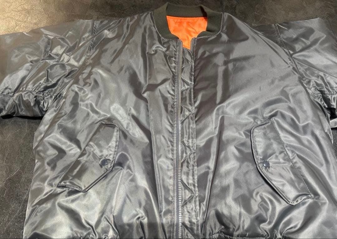 ロスコ　MA-1 フライトジャケット　ガンメタルグレー　ROTHCO 3XL