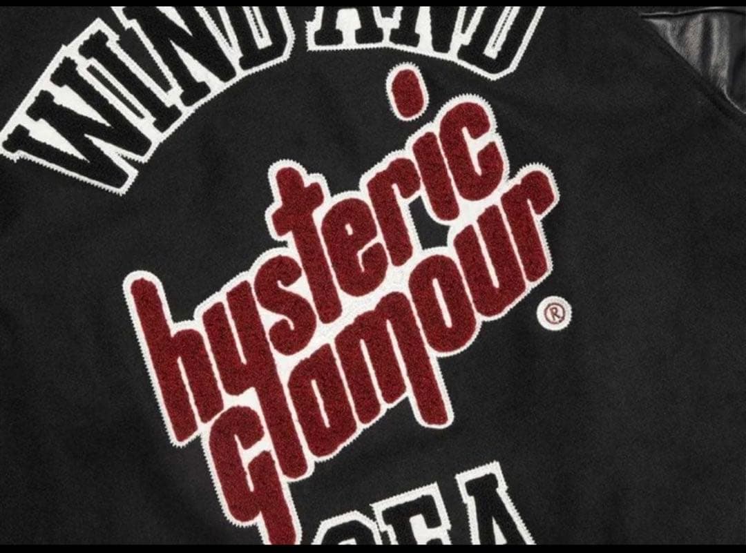 WIND AND SEA × HYSTERIC GLAMOUR スタジャン