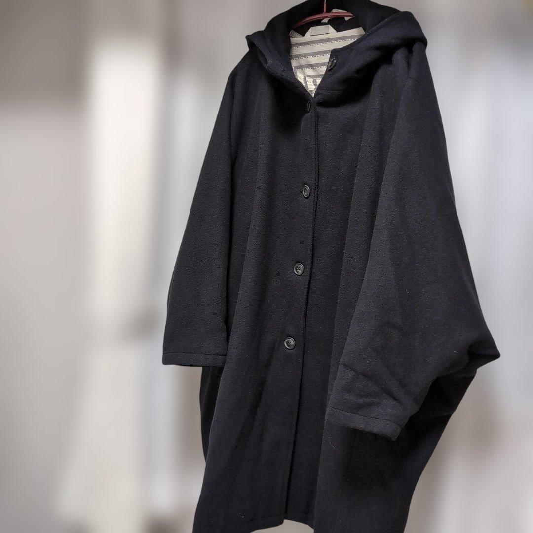 ソウルベリー黒ヤギさんからお手紙ついたポンチョコート