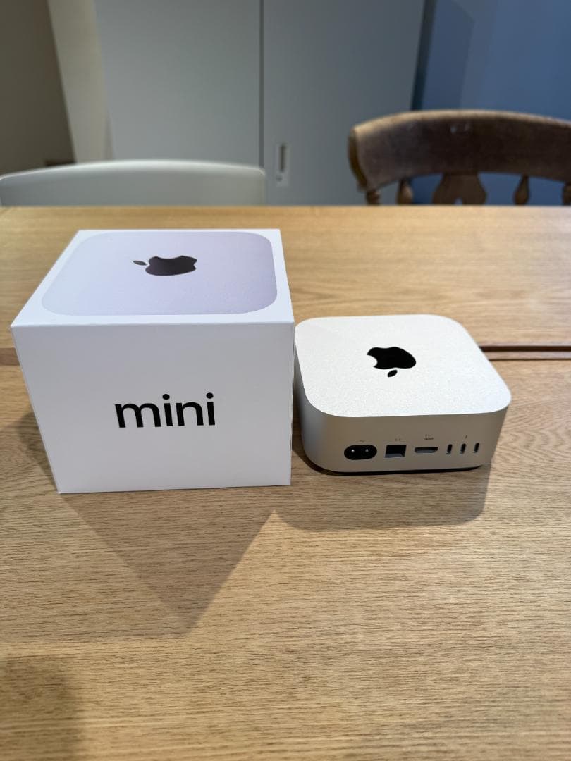【ほぼ新品】Mac miniM4(2025)10コアCPU10コアGPU
