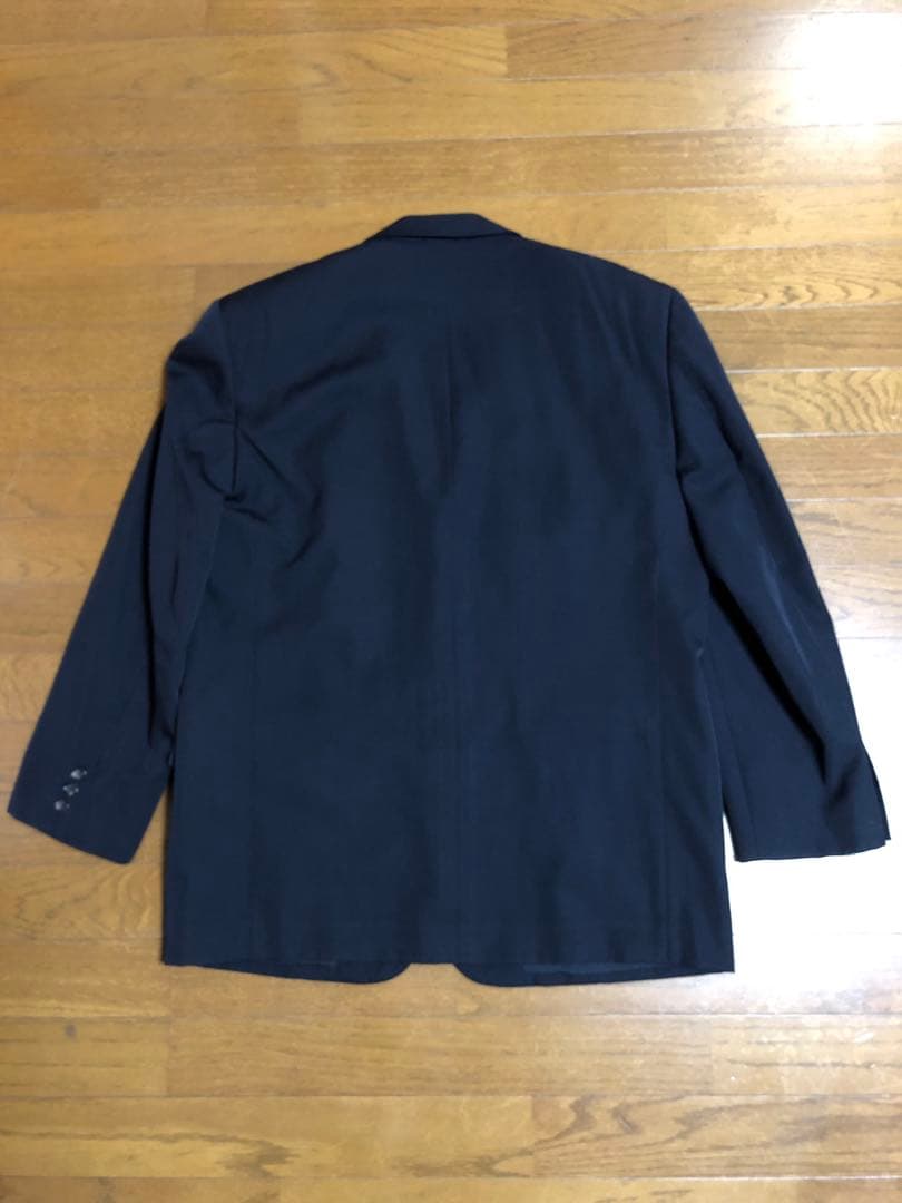 COMME des GARCONS HOMME ウールギャバセットアップネイビー