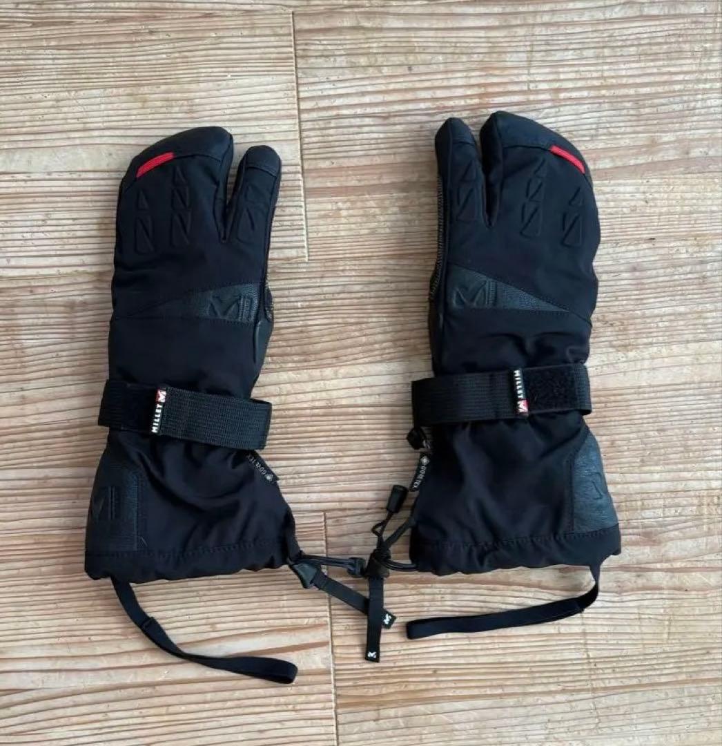 【お値下げ】MILLET エクスパート3フィンガー GORE TEX グローブ